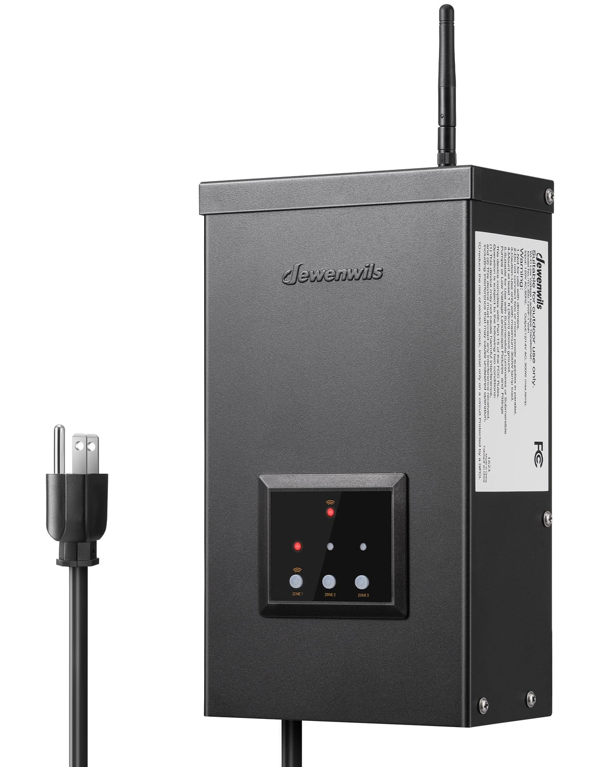 300W Low Voltage Landscape Transformer with Timer Y521388