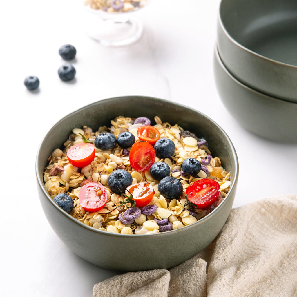28oz Stoneware Cereal Bowls Set of 4 H635711