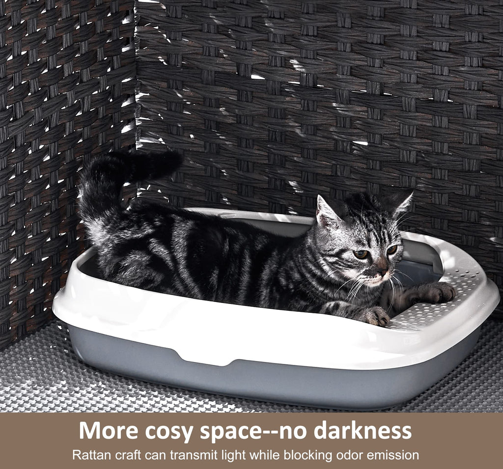 Cat Litter Box Enclosure with Door X27709