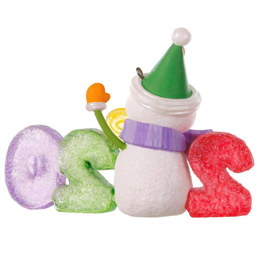 Plastic Christmas Ornament 2020 Year-Dated U928036