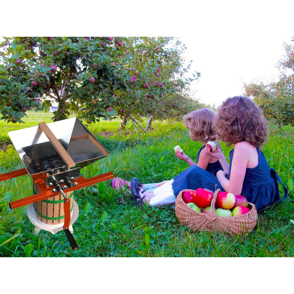 7 Litre Stainless Steel Manual Fruit Crusher R8072