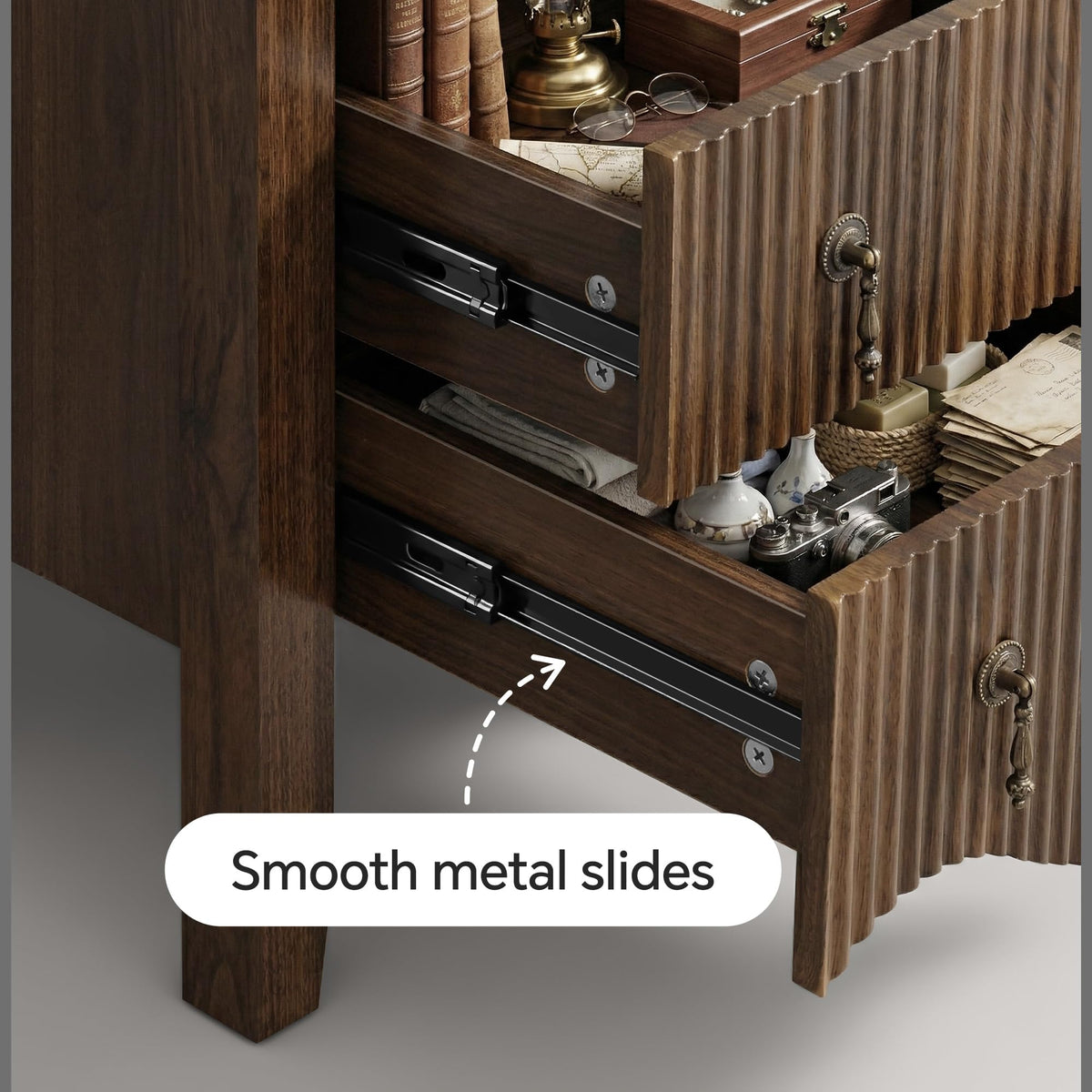 6-Drawer Fluted Dresser N765