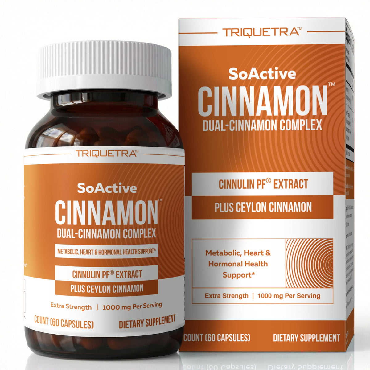 Cinnamon 1000mg Extract 60 Vegan Capsules V896
