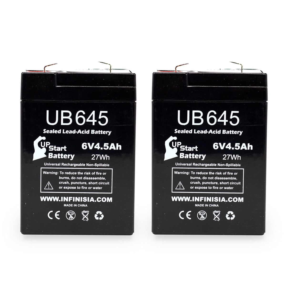 6V 4.5Ah Replacement Battery Q165