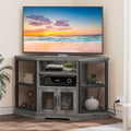 Grey Oak Corner TV Stand P9172