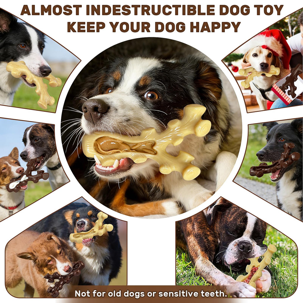 2 Pack Dog Chew Toys for Medium Large Breed N703