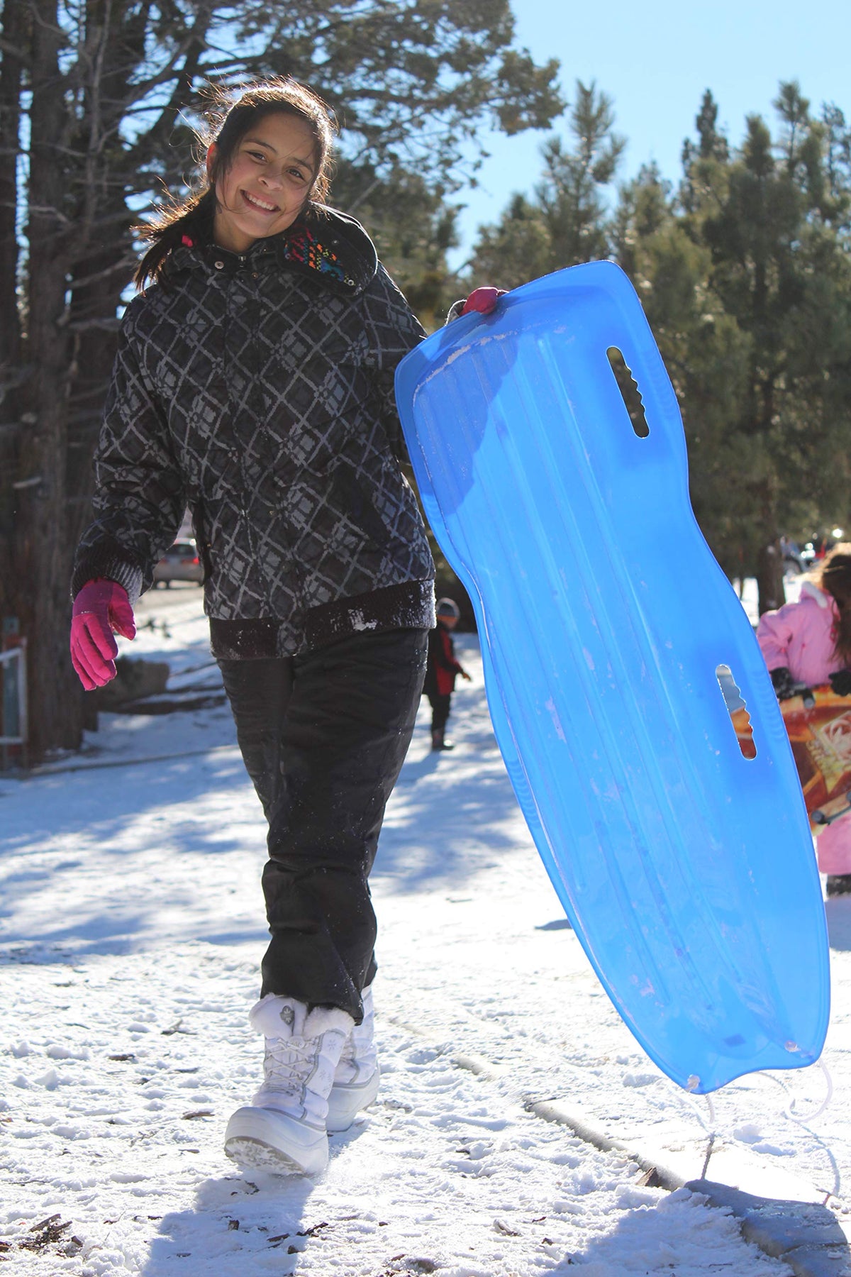 Downhill Toboggan Snow Sled J348271