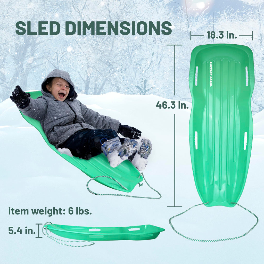 Downhill Toboggan Snow Sled J348271