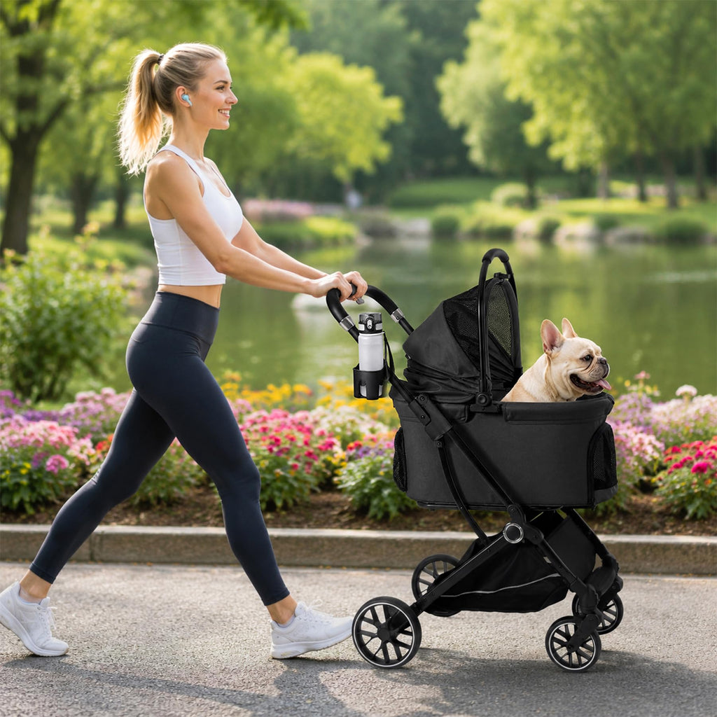 3-in-1 Pet Stroller Black M41311