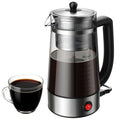 10-Cup Electric Percolator Coffee Pot with Borosilicate Carafe O49371