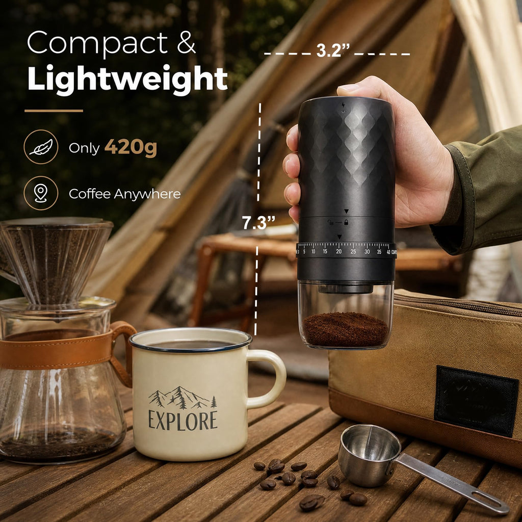 Cordless Burr Coffee Grinder E9035