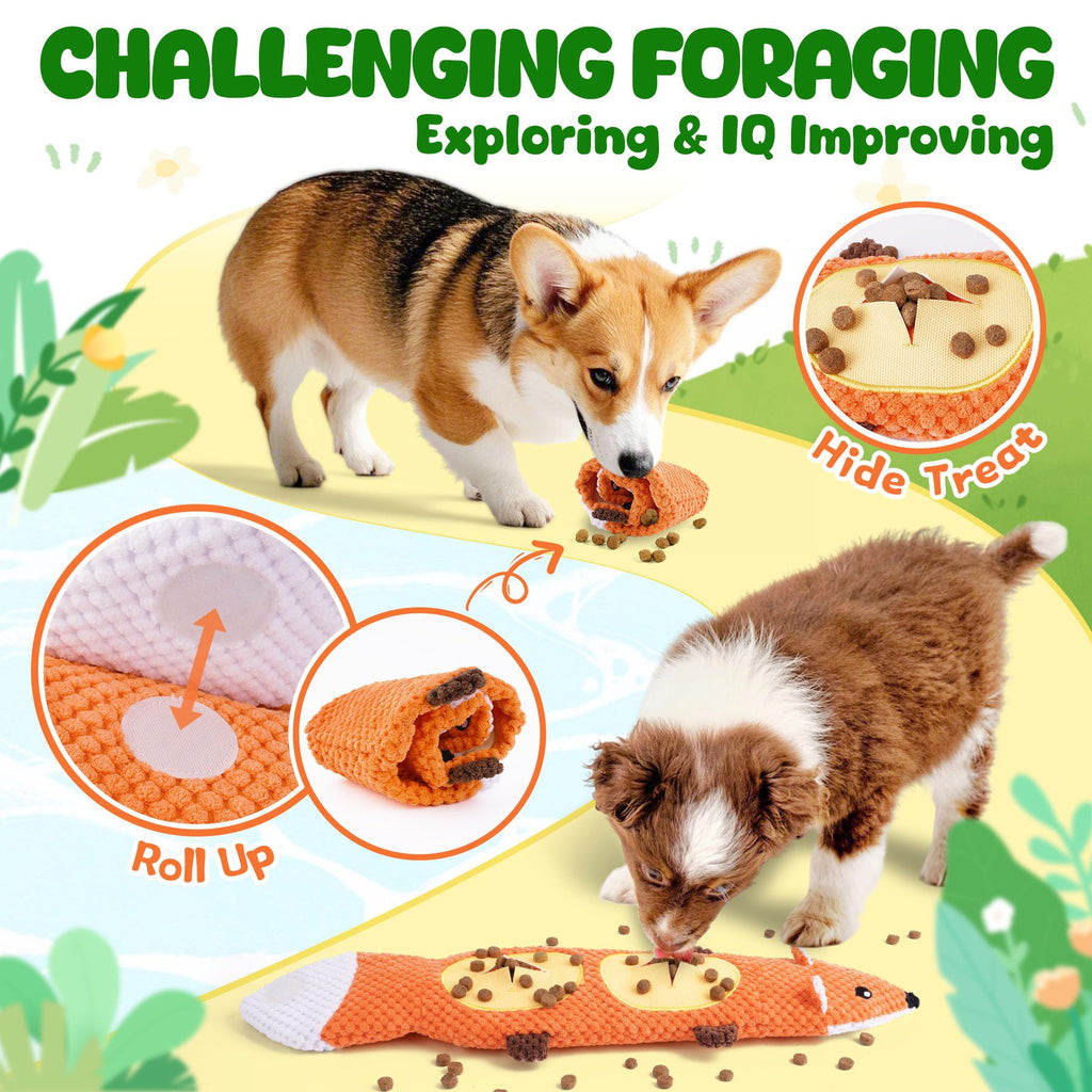 2 Pack No Stuffing Squeaky Dog Toys Q562016