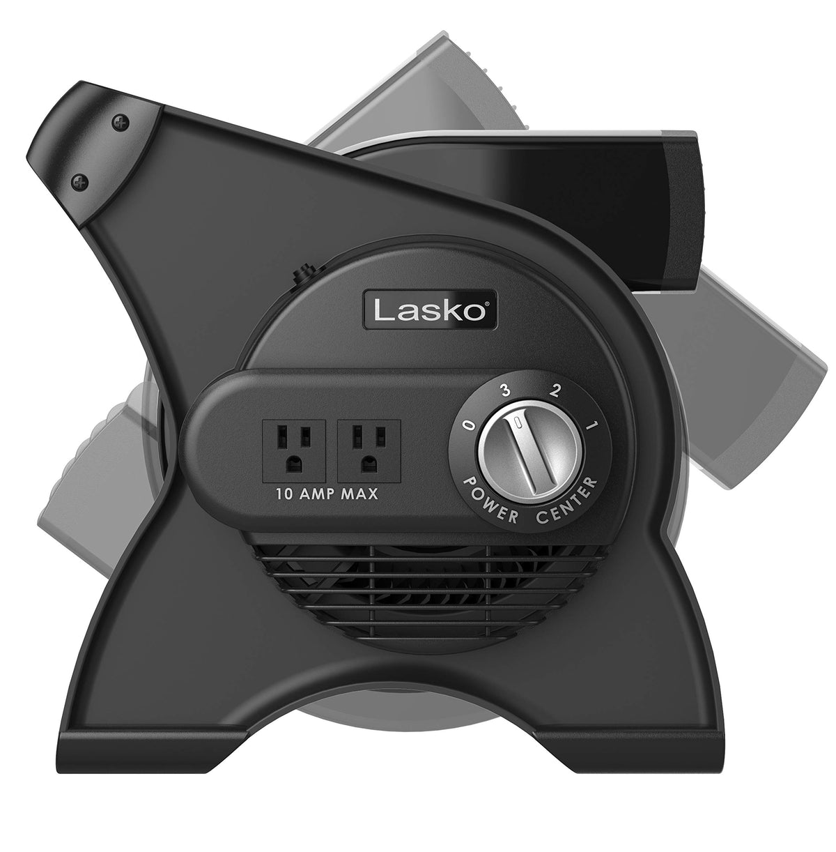 Black 12" Pivoting High Velocity Portable Utility Fan C560