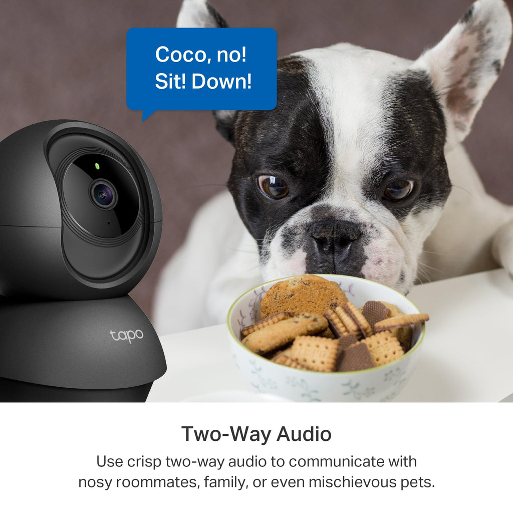 2K Pan Tilt Security Camera 2-Pack H9331
