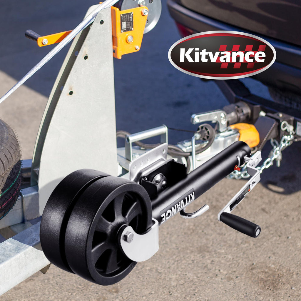 2000 lbs Boat Trailer Jack with 8" Dual Wheels M9141