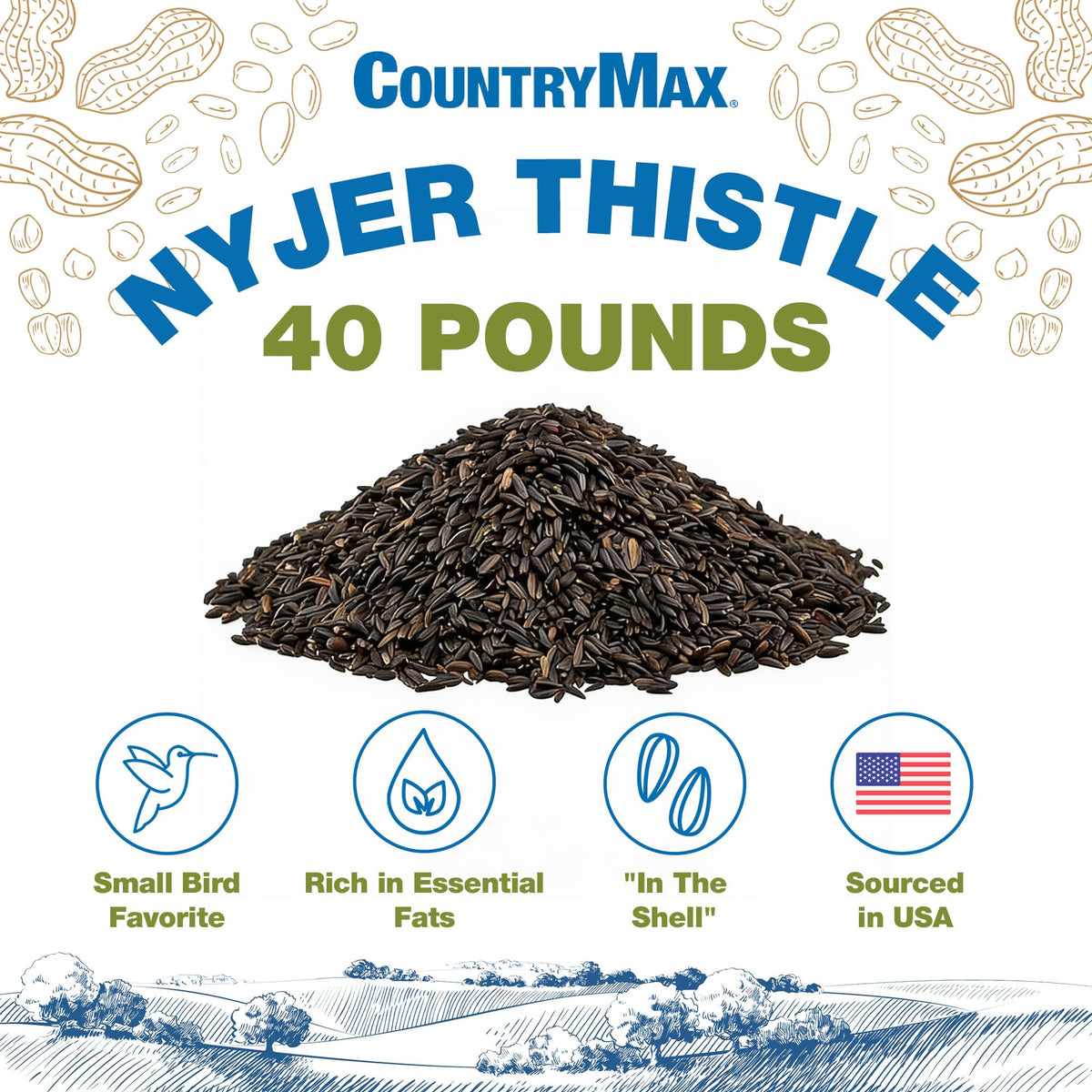 Thistle Wild Bird Seed O40080