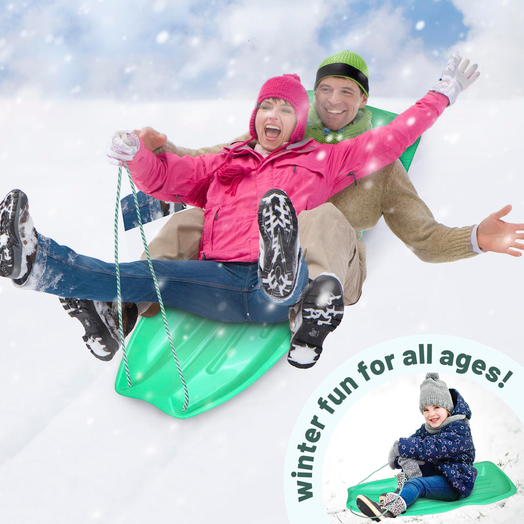 Downhill Toboggan Snow Sled J348271