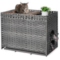 Cat Litter Box Enclosure with Door X27709