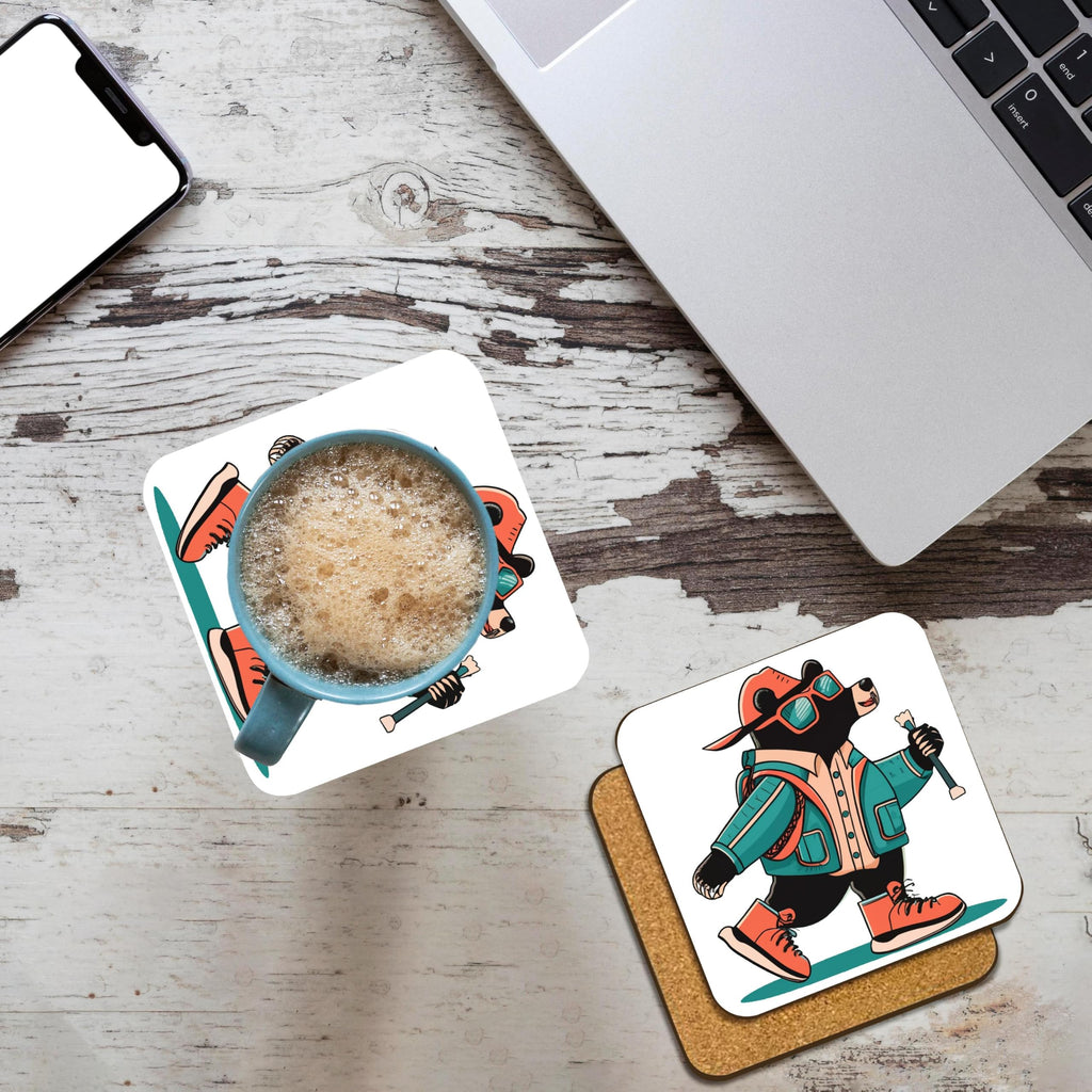 Set of 4 Cork Coasters A211582