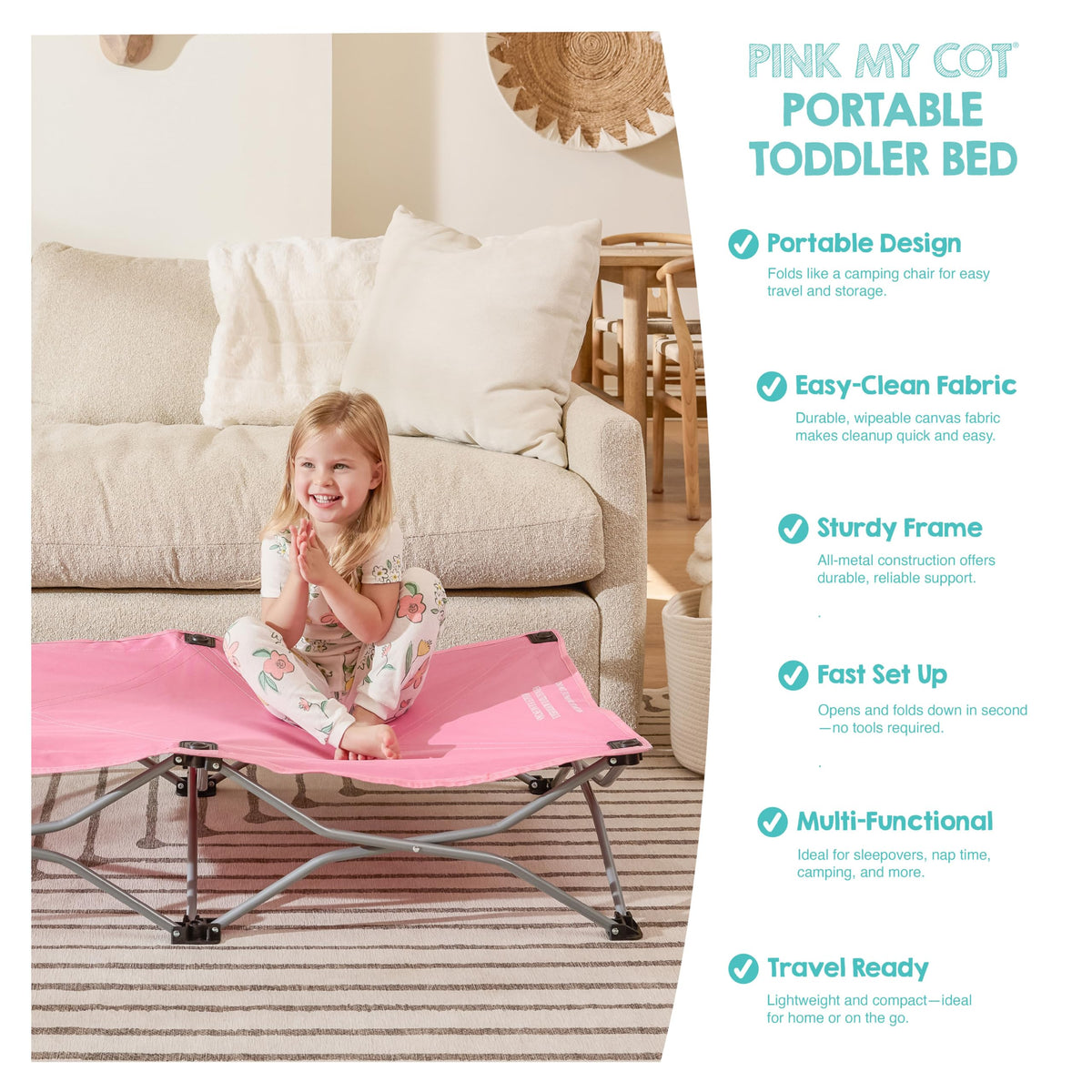 Portable Toddler Cot M160705