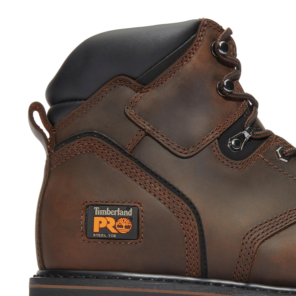 6 Inch Steel Toe Industrial Work Boot W516