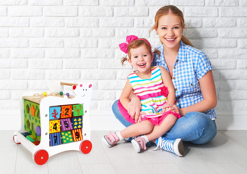Wooden Baby Walker T6516