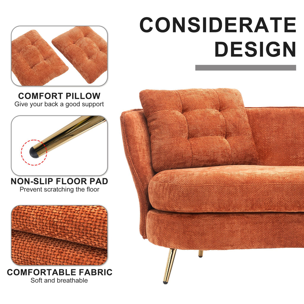 Tufted Velvet Two Seater Sofa U20282