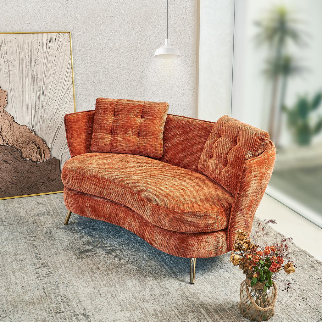 Tufted Velvet Two Seater Sofa U20282